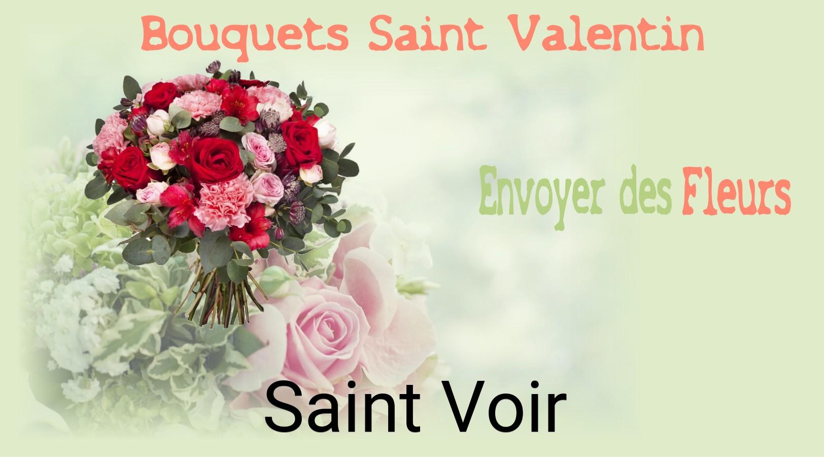 Roses de Saint-Valentin livrées à Saint-Voir
